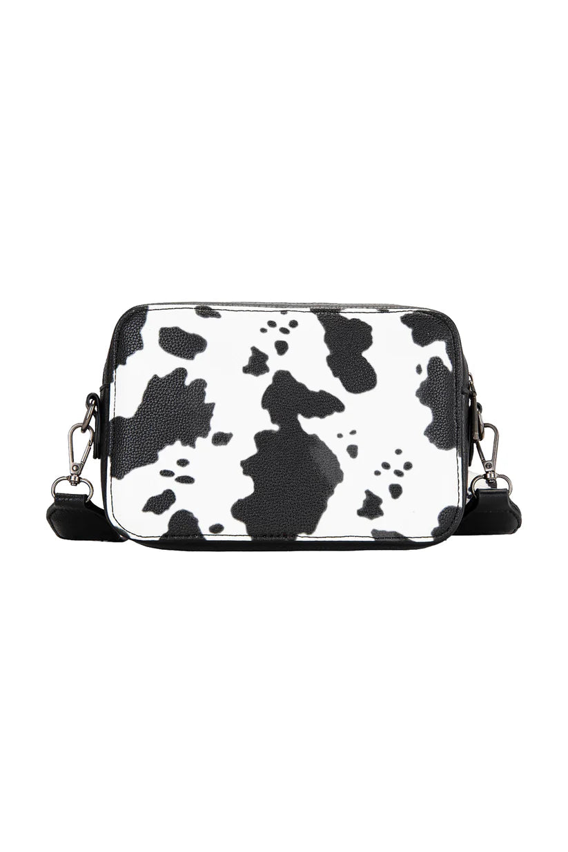 Wrangler Cow Print Crossbody Bag