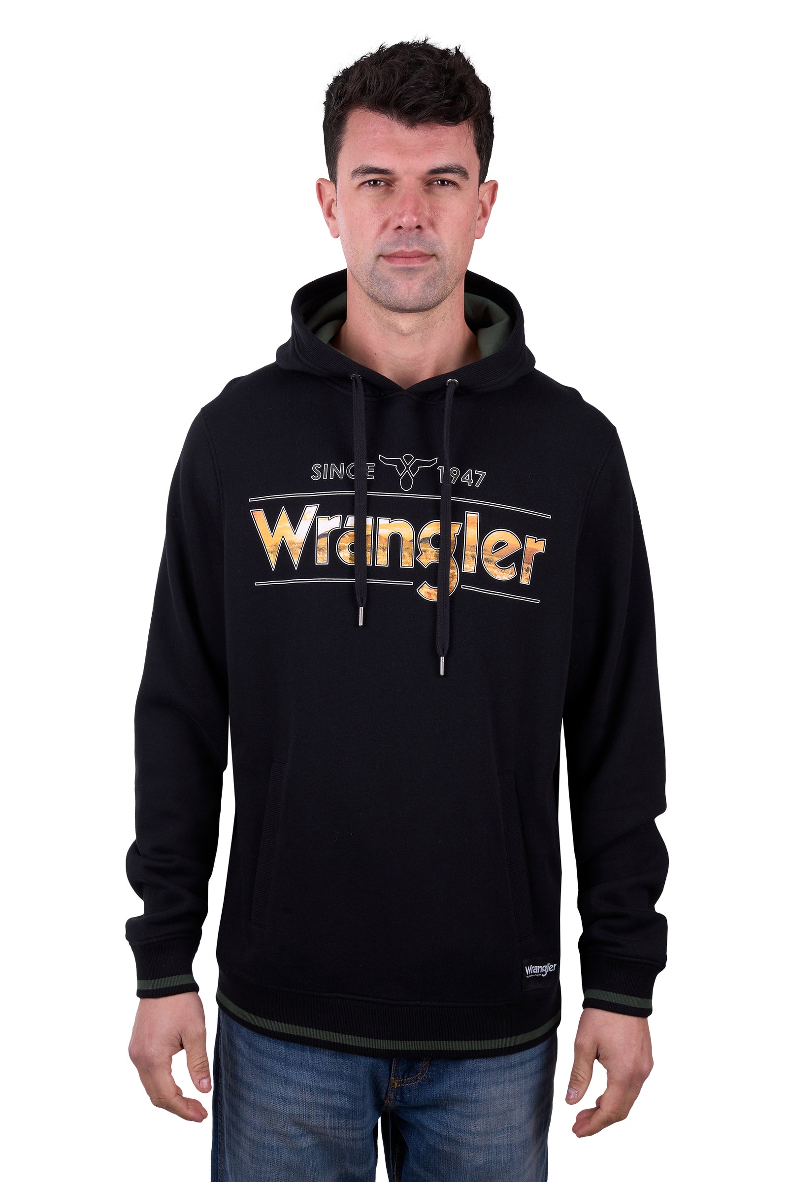 Wrangler Mens Leon Hoodie - Winters Black Friday Sale