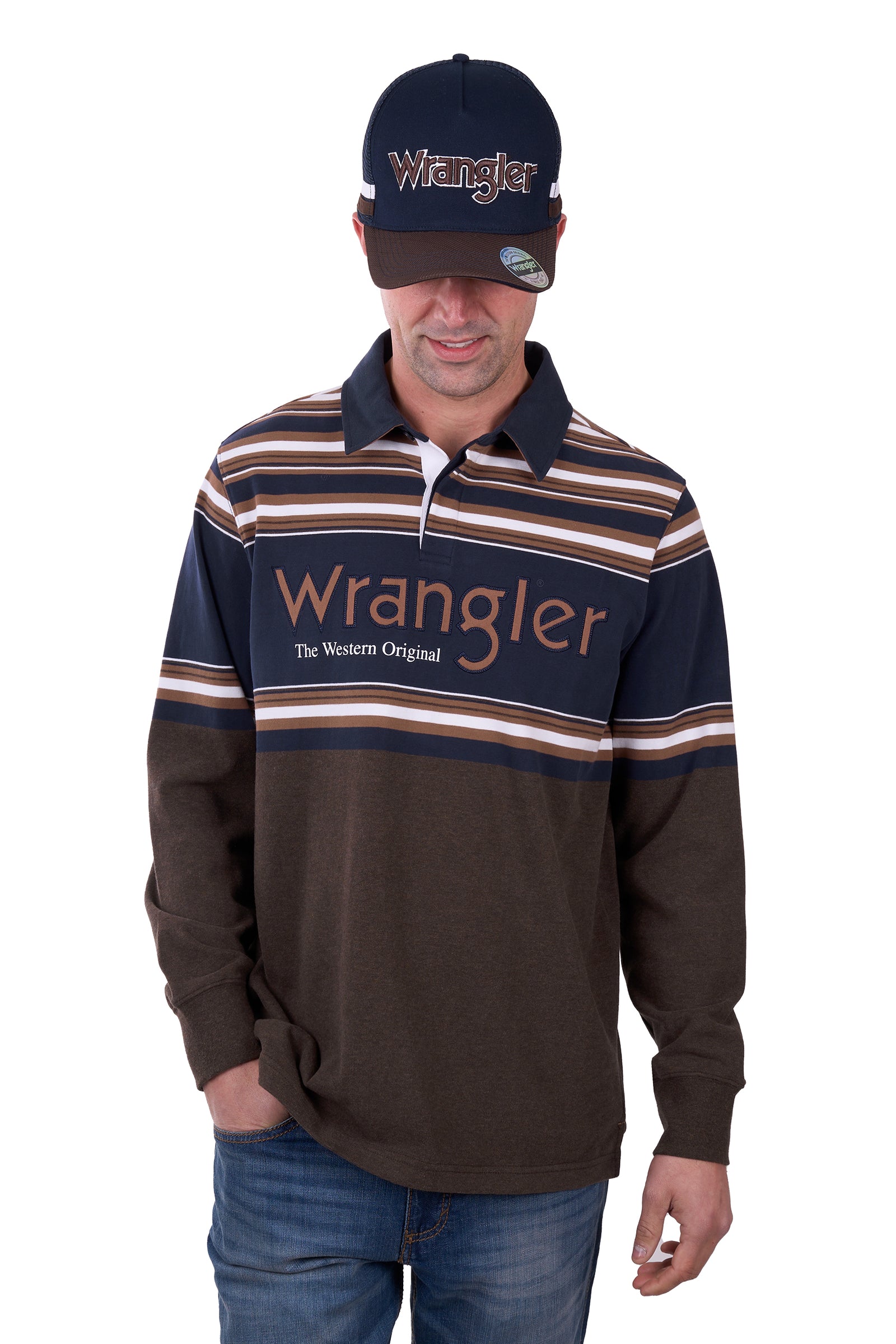 Wrangler Mens Nico Rugby - Winter Black Friday Sale