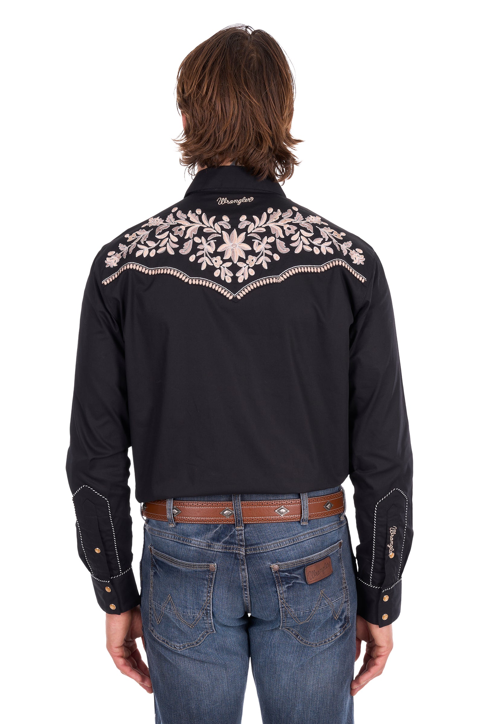 Wrangler Mens Anthony Emb LS Shirt