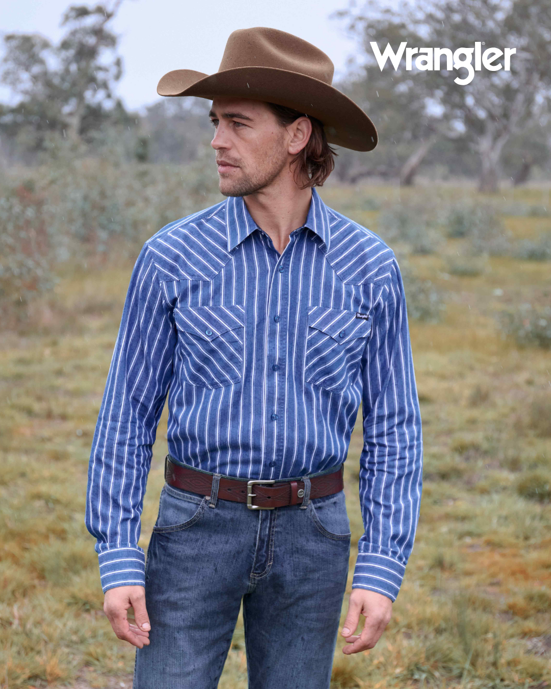 Wrangler Mens Roy LS Shirt