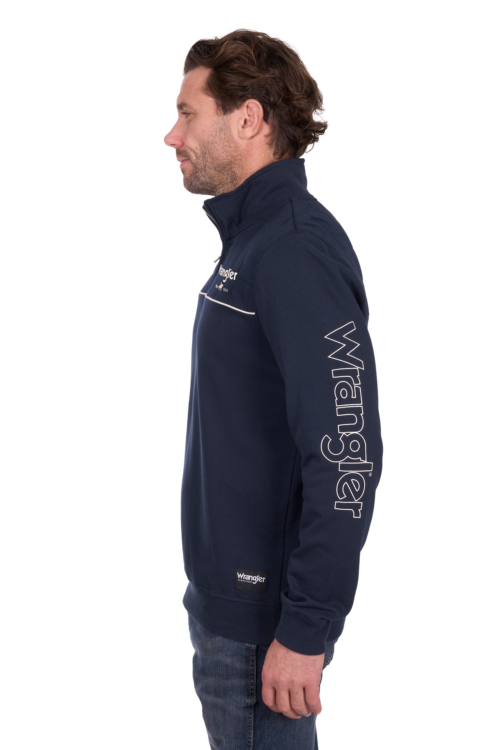 Wrangler Mens Dale 1/4 Zip Pullover - Winter 26