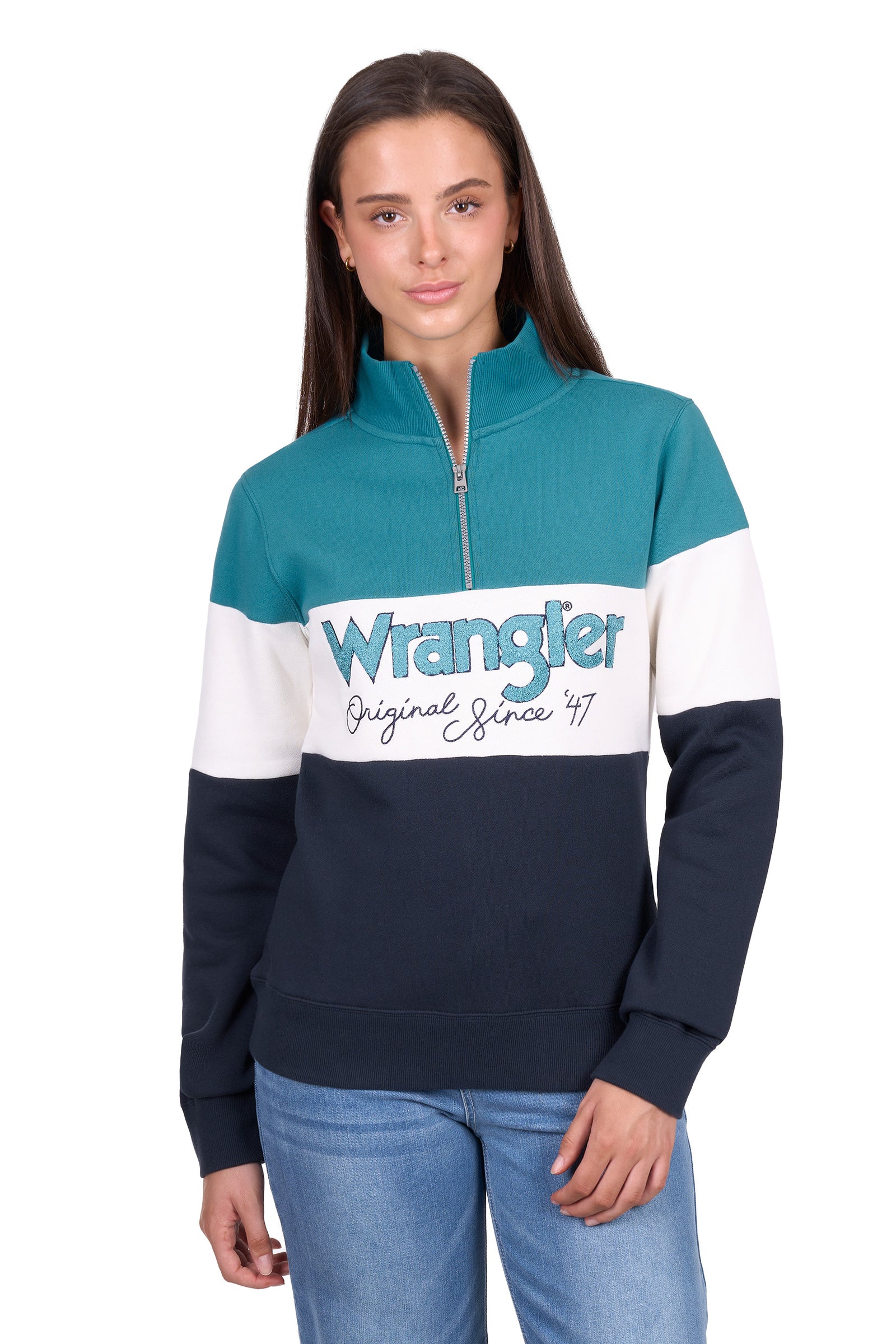 Wrangler Wmns Dana 1/4 Zip Pullover - Winter 26