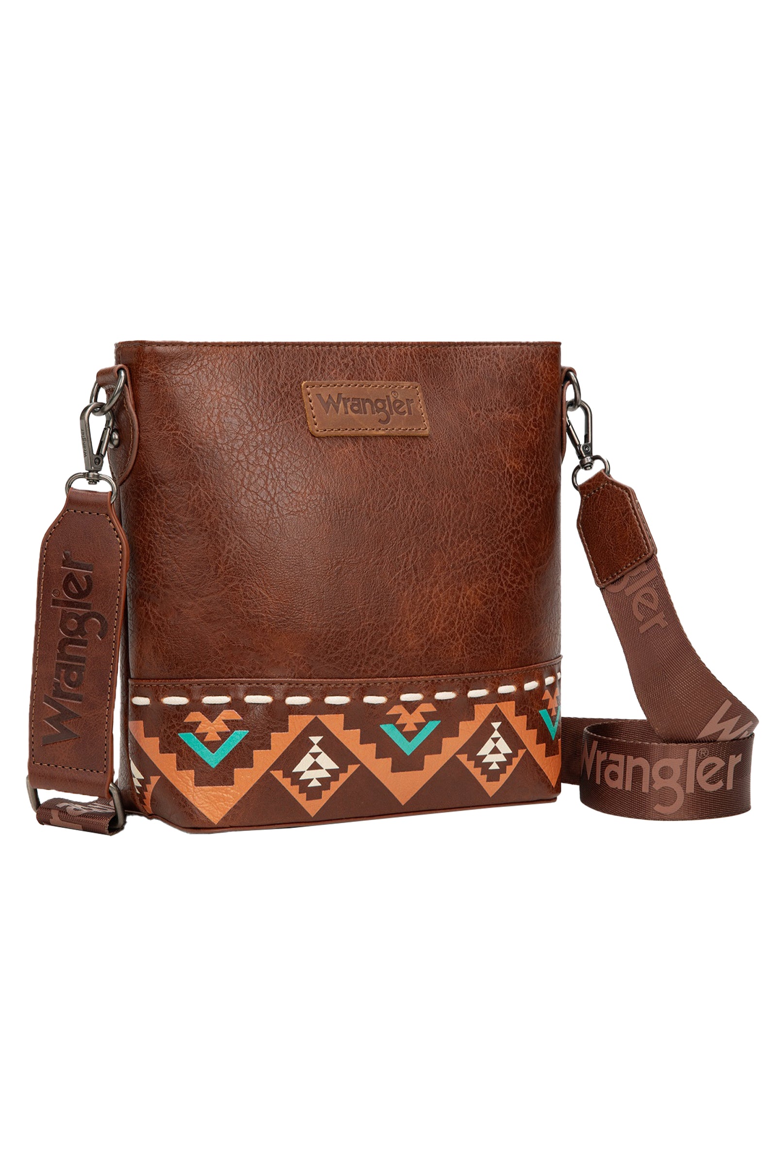 Wrangler Lana Aztec Print Crossbody Bag