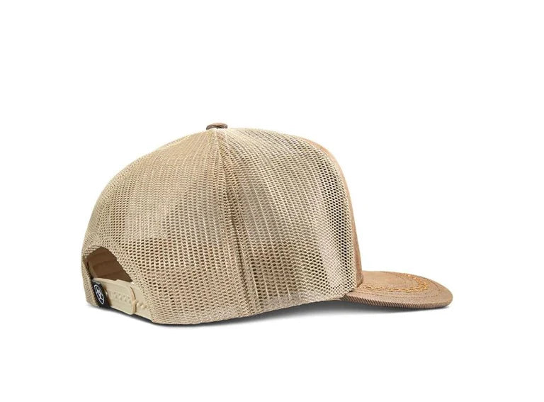 Ariat Faux Leather Patch Cap Brown