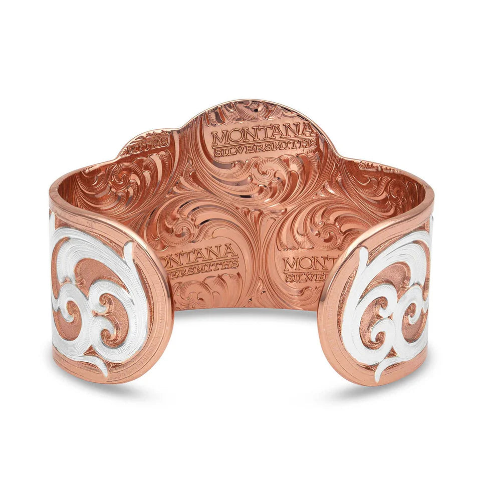 Montana Silversmiths Bracelet - Dusky Wildflower Cuff