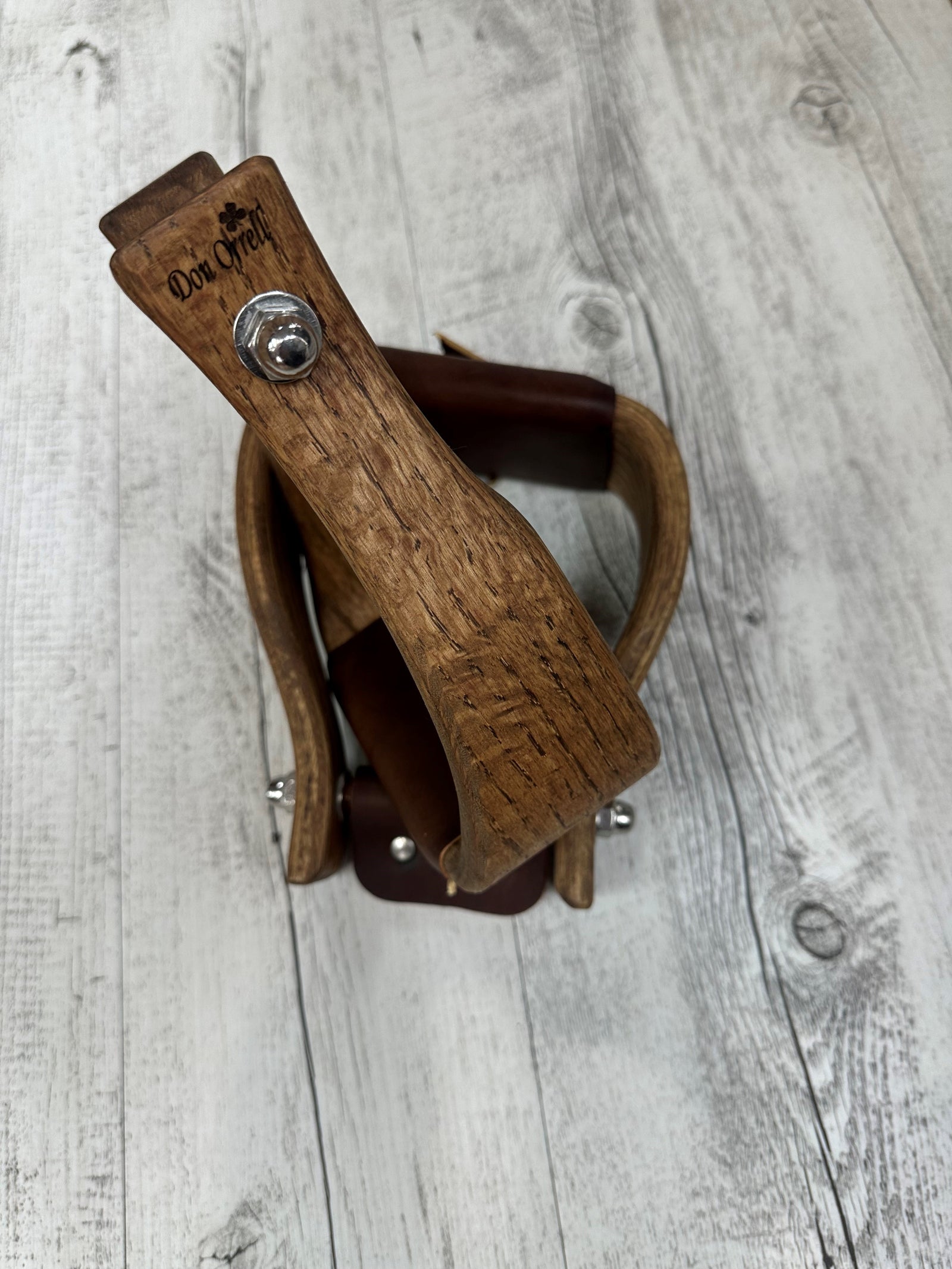 Don Orrell Stirrups - 3in Angled Offset