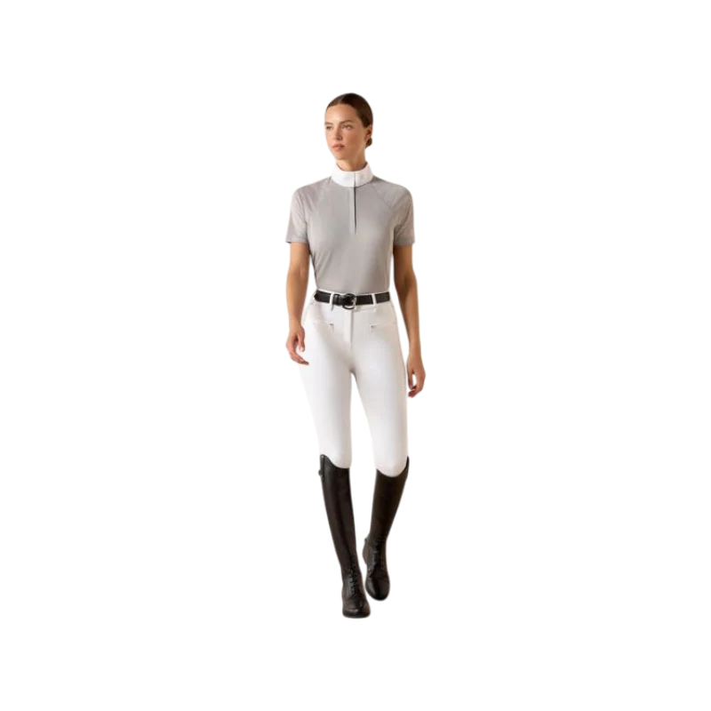 Ariat Wms Aptos Vent 2.0 SS Show Shirt Show Grey