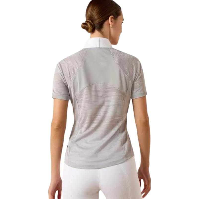 Ariat Wms Aptos Vent 2.0 SS Show Shirt Show Grey