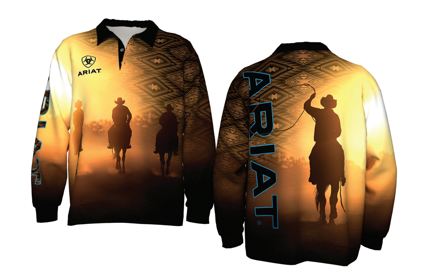 Ariat Unisex Fishing Shirt Rodeo Roper