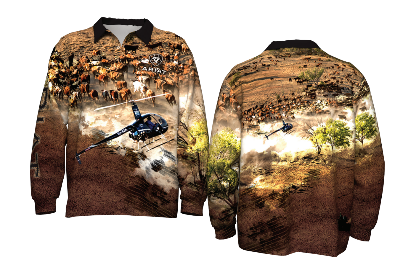 Ariat Unisex Fishing Shirt Helimustering