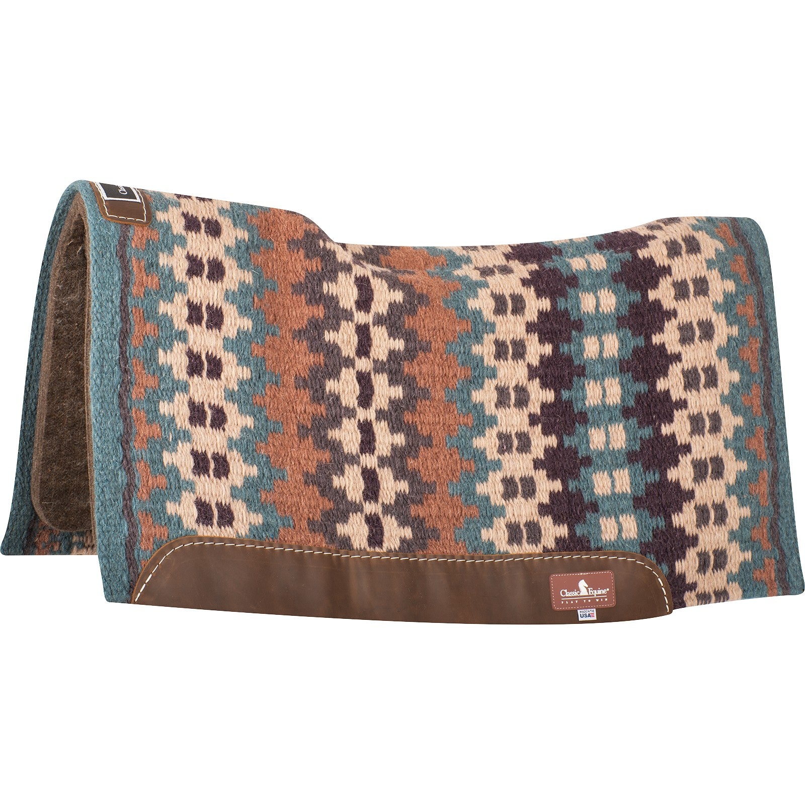 Classic Equine Blanket Top .75in Alpaca Bottom 32x34