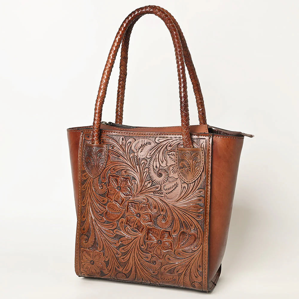 Ohlay Tote Genuine Leather Western Bag