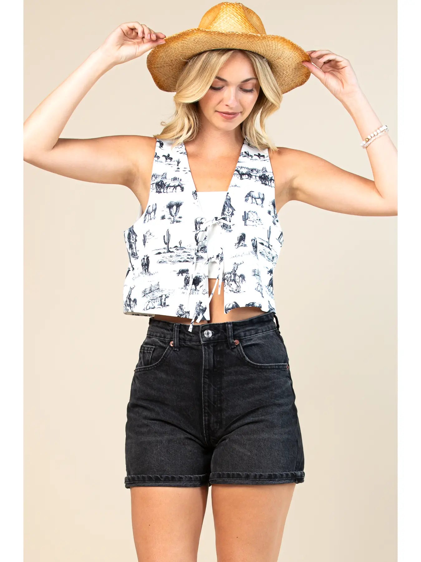 Bella Cowboy Friend Print Cowboy Print