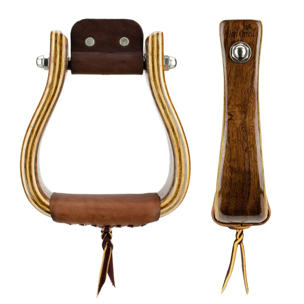 Don Orrell Stirrups - 2in Flat Bottom
