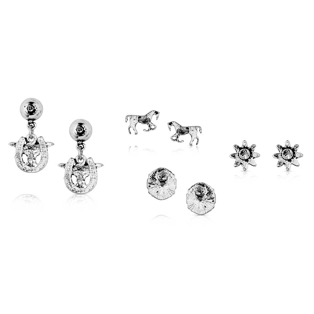Montana Silversmith - Everyday Western Post Earring Set of 4