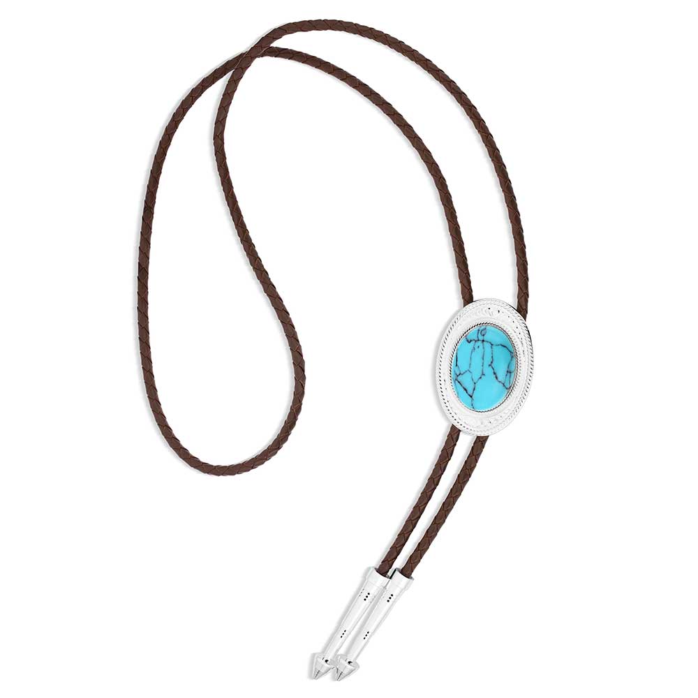 Montana Silversmith - The Outlaw Turquoise Bolo Tie