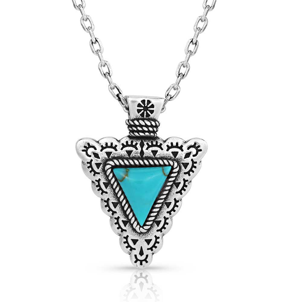 Montana Silversmith Established Strength Turquoise Necklace
