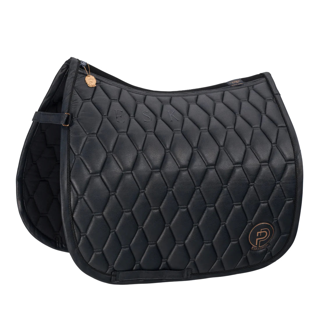 Eskadron Platinum Metallic Faux Leather Dressage - Black Friday Sales