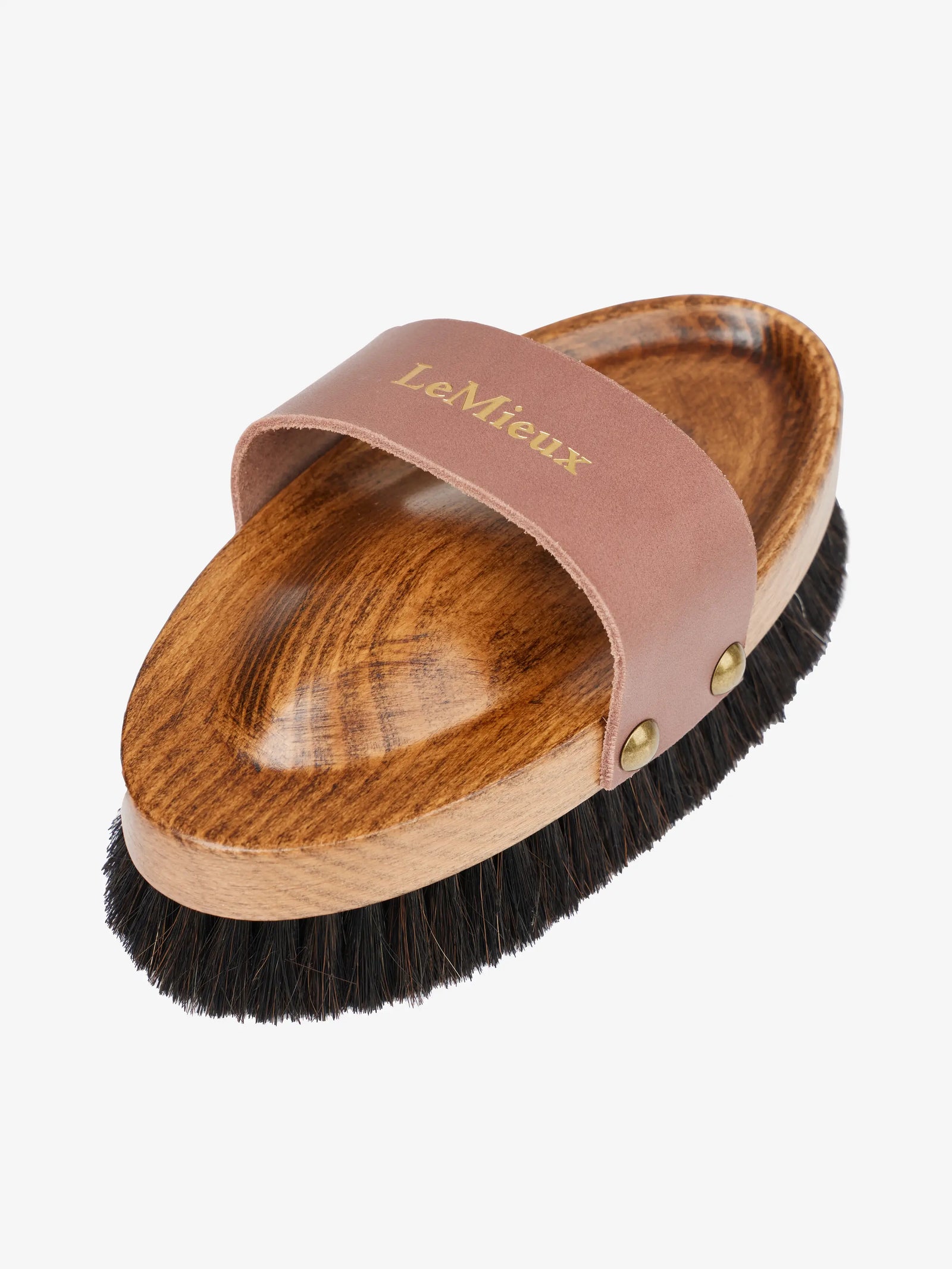 LeMieux Artisan Lambswool Body Brush Brown One Size