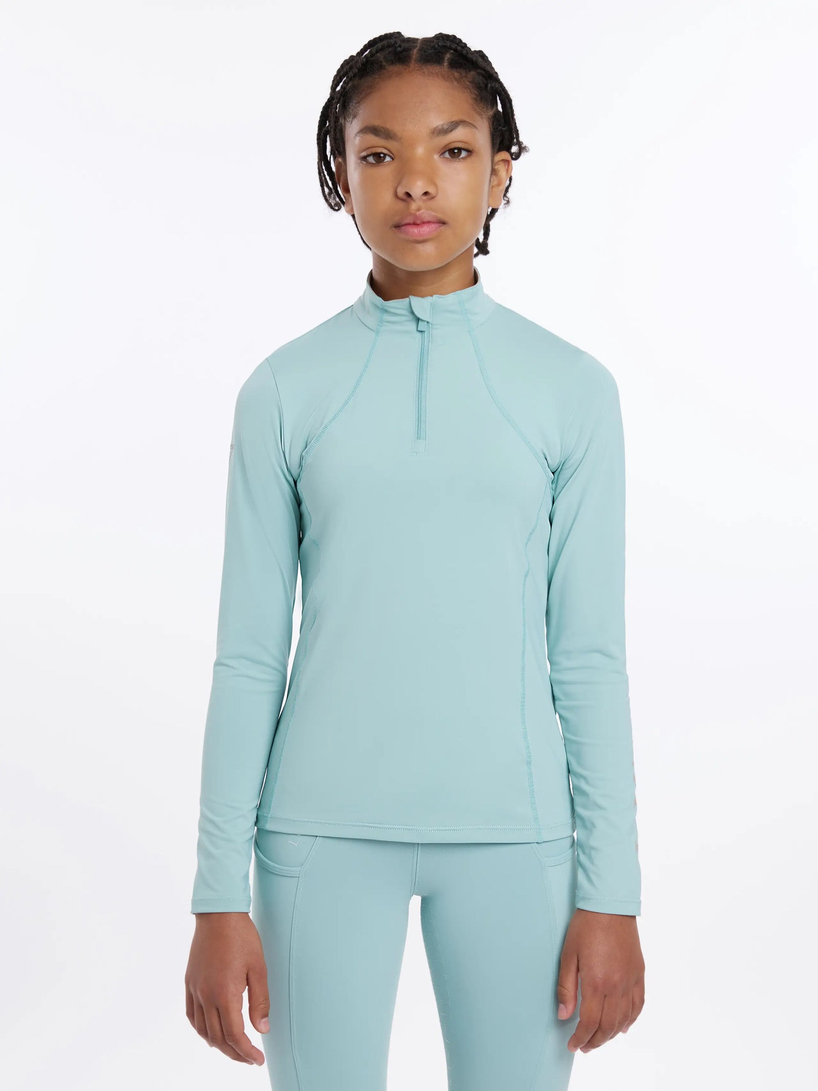 LeMieux Young Rider Base Layer Aqua