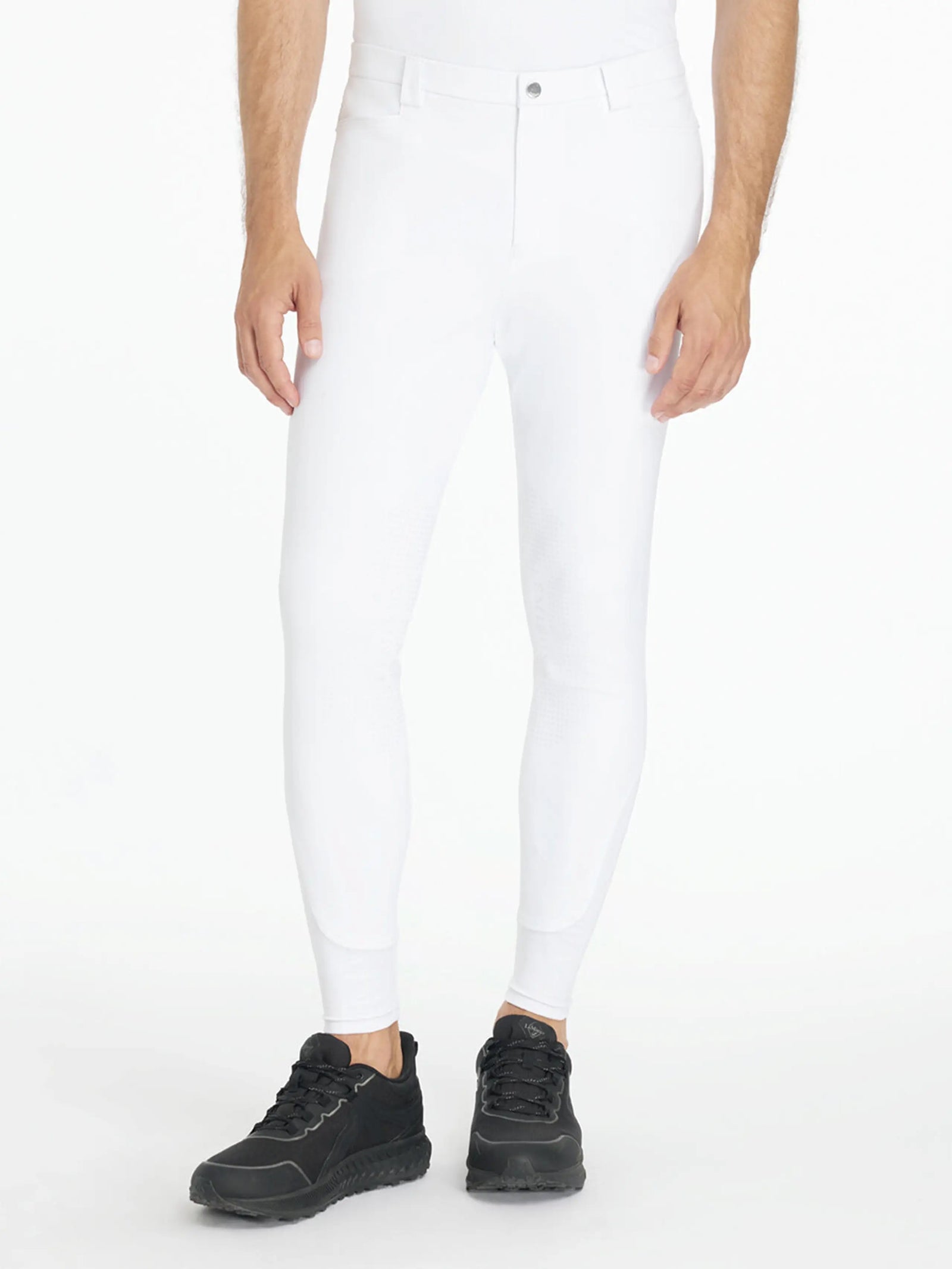 LeMieux Mens Sports Breech White