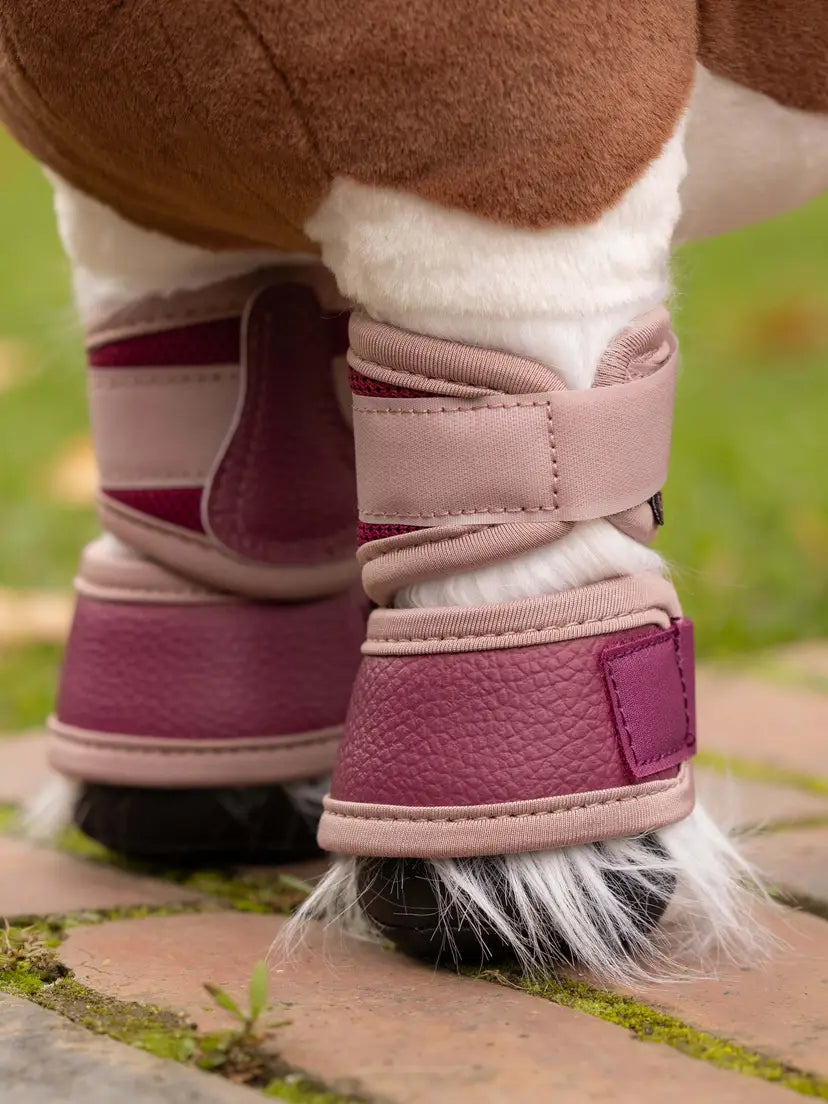 LeMieux Toy Pony Over Reach Boots Blackberry One Size