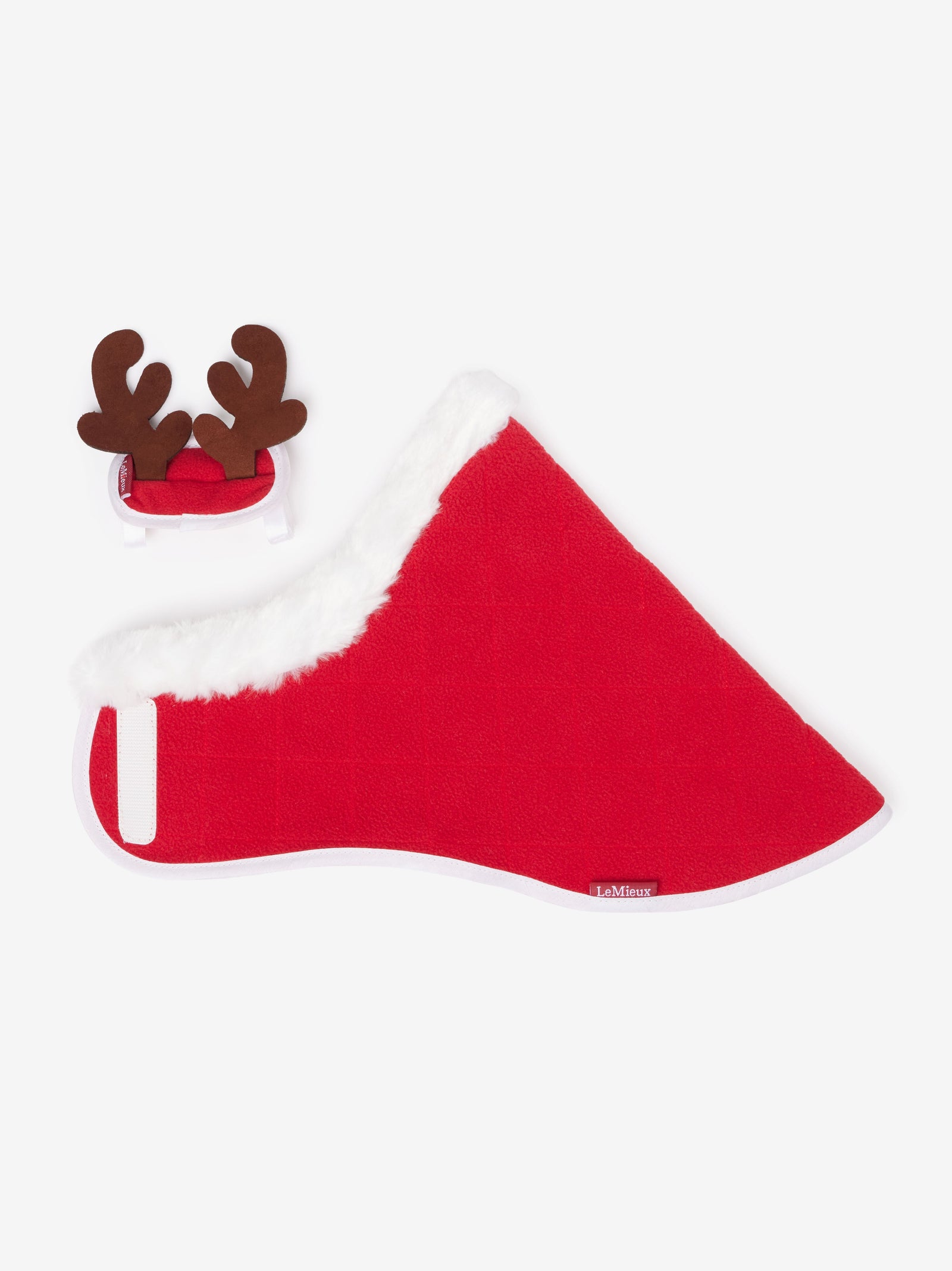 LeMieuxHobbyHorseChristmasRugSetRed | Giftware - Toys | Saddleworld Ipswich