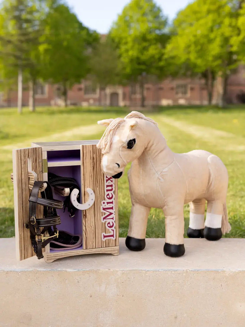 LeMieux Toy Pony Tack Locker Wooden One Size