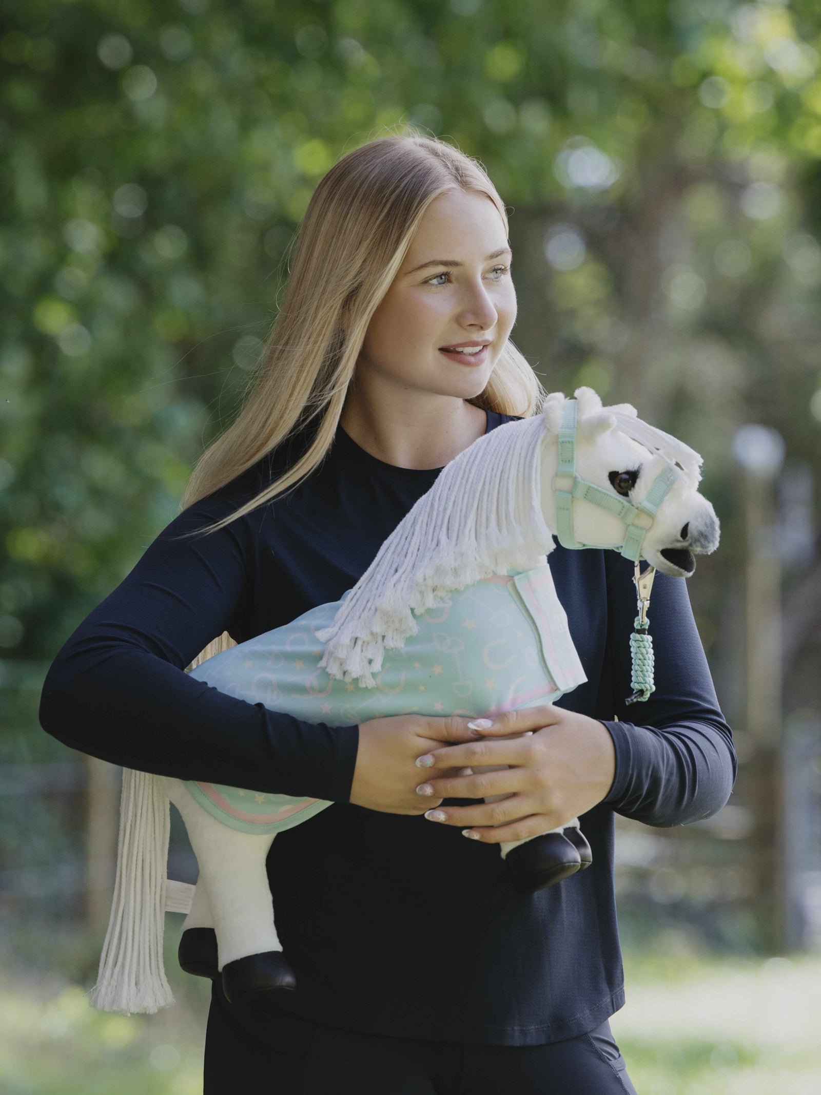 LeMieuxHarlowToyPonyPrintedRugSoftmint | Giftware - Toys | Saddleworld Ipswich