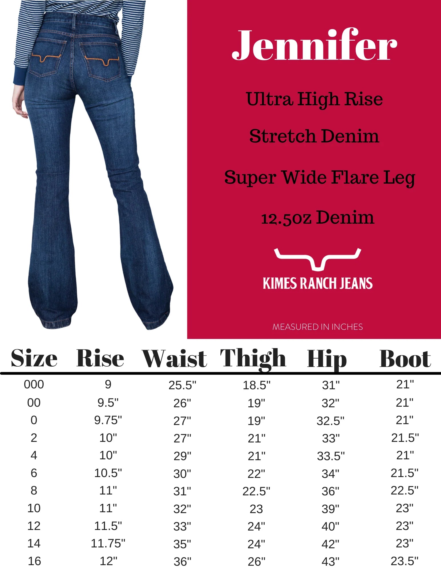 Kimes Ranch Jeans - Jennifer Mid Wash