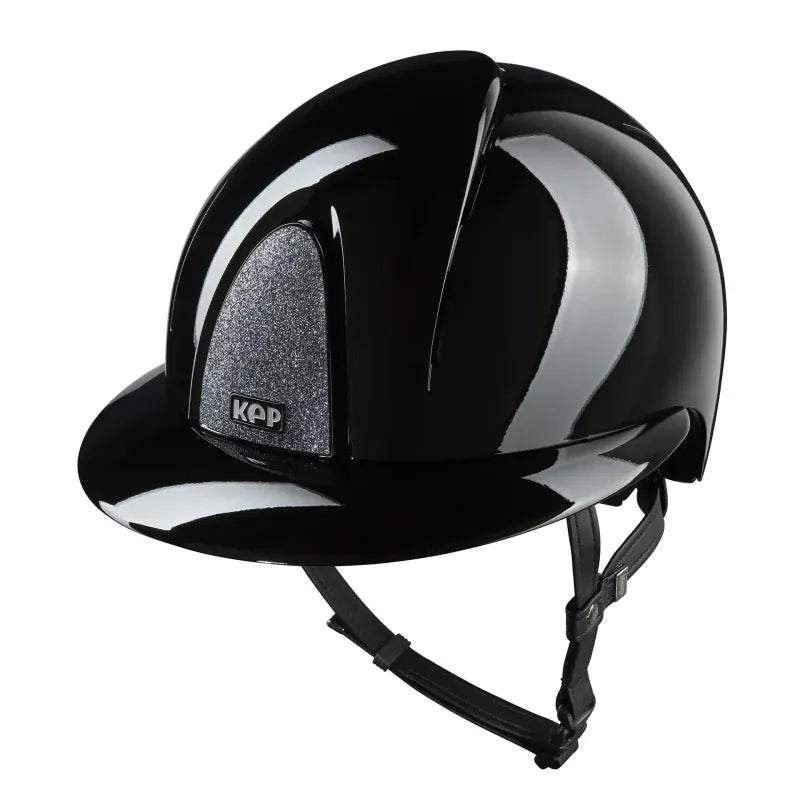 KEP Nova Metal Polish Polo Visor Black/Star Silver