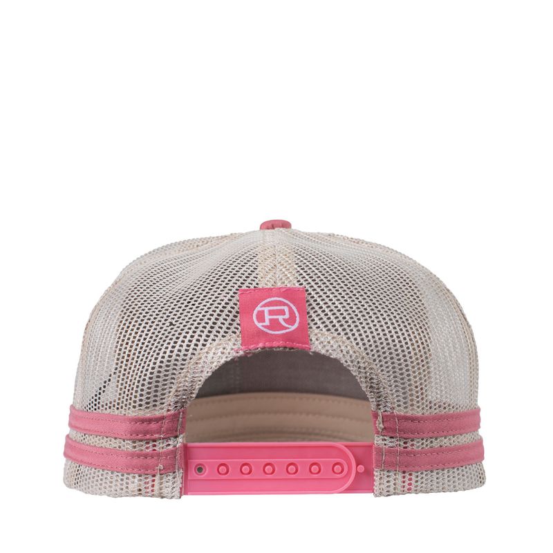 Roper Trucker Cap - Cattle Tag Dusty Rose