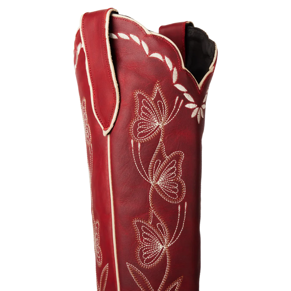 Lane Boots Sweet Memories Knee High - Smoldering Ruby