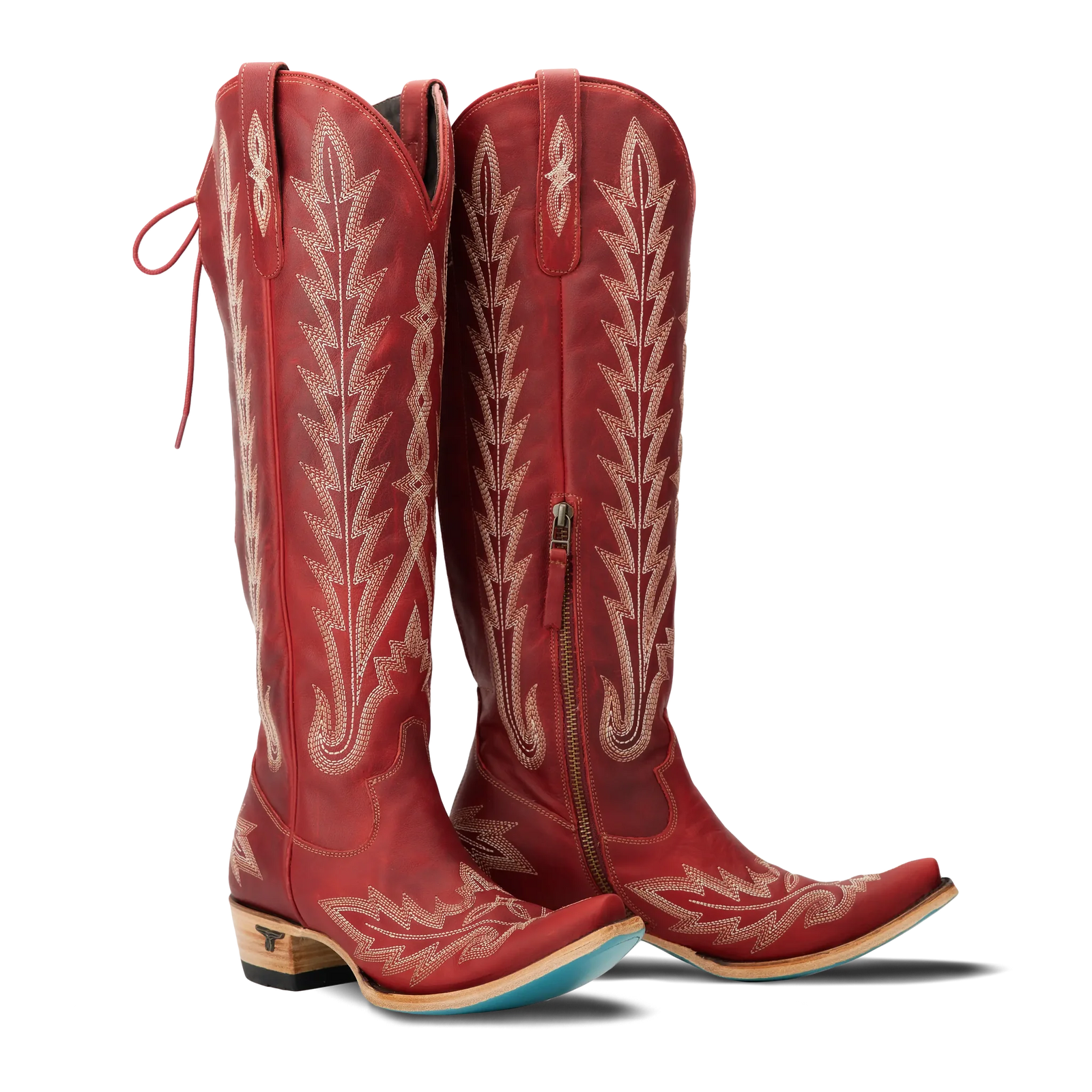 Lane Boots Lexington KH Corset - Smoldering Ruby