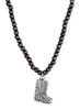 Attitude Jewellery - Boot Scooting Necklace
