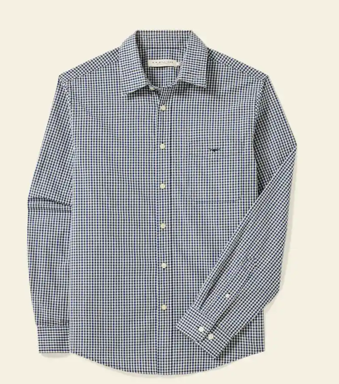 RM Williams Springwood Poplin Check Shirt