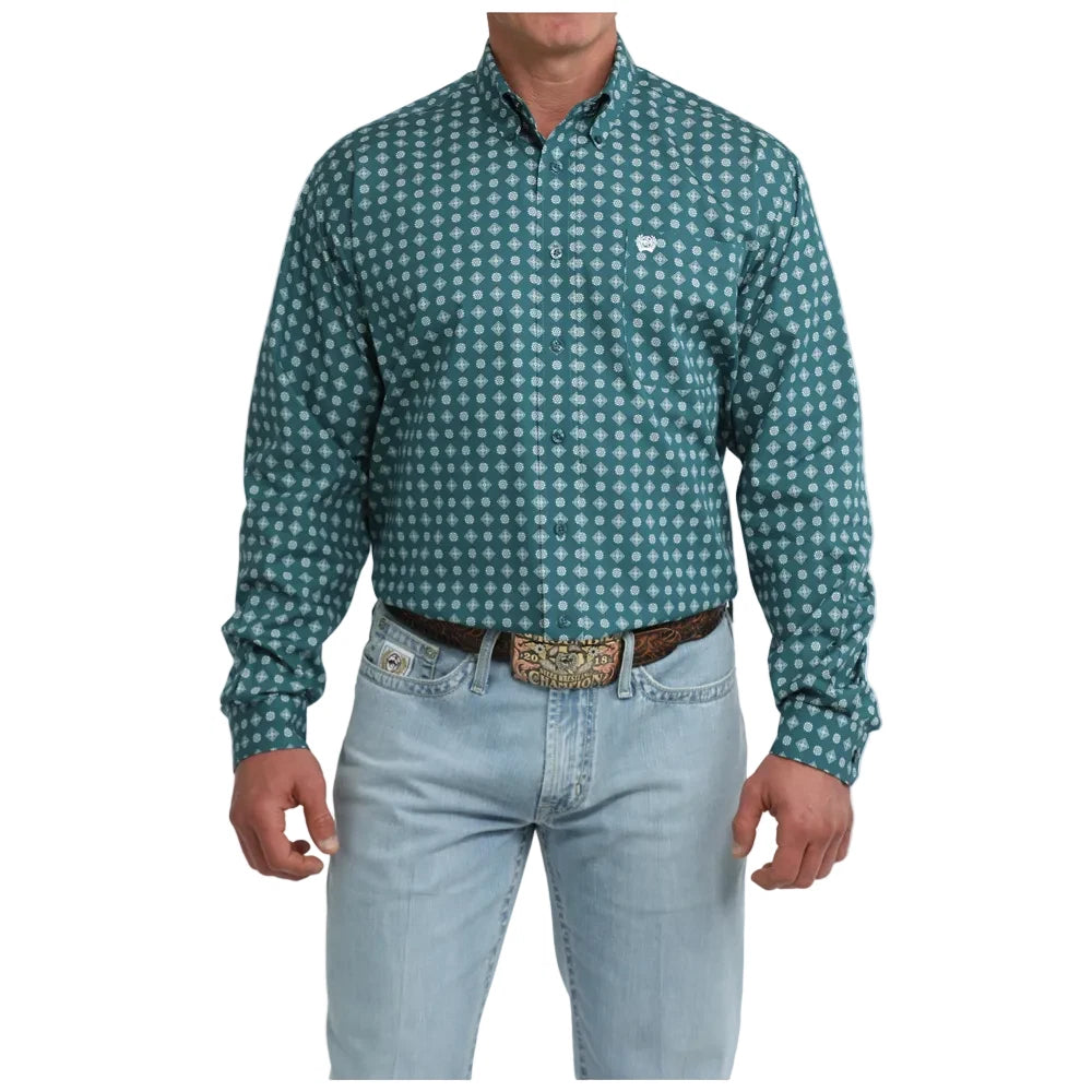 Cinch Mens Classic Fit Button Down Western Shirt