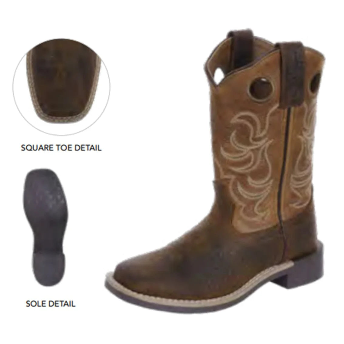 Pure Western Childrens Lincoln Boot