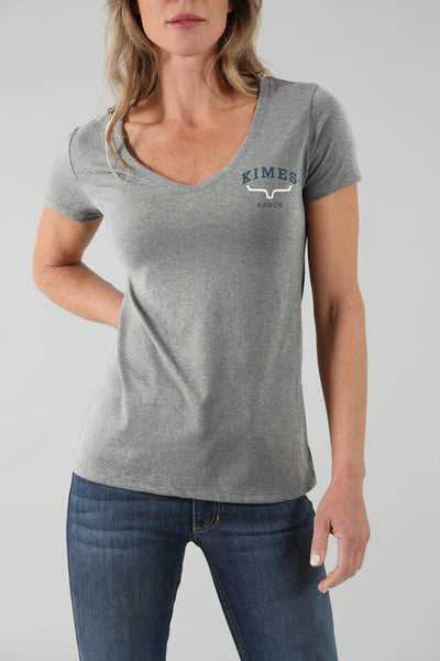 Kimes Ranch - Ladies Since 2009 - Shirt Grey Heather