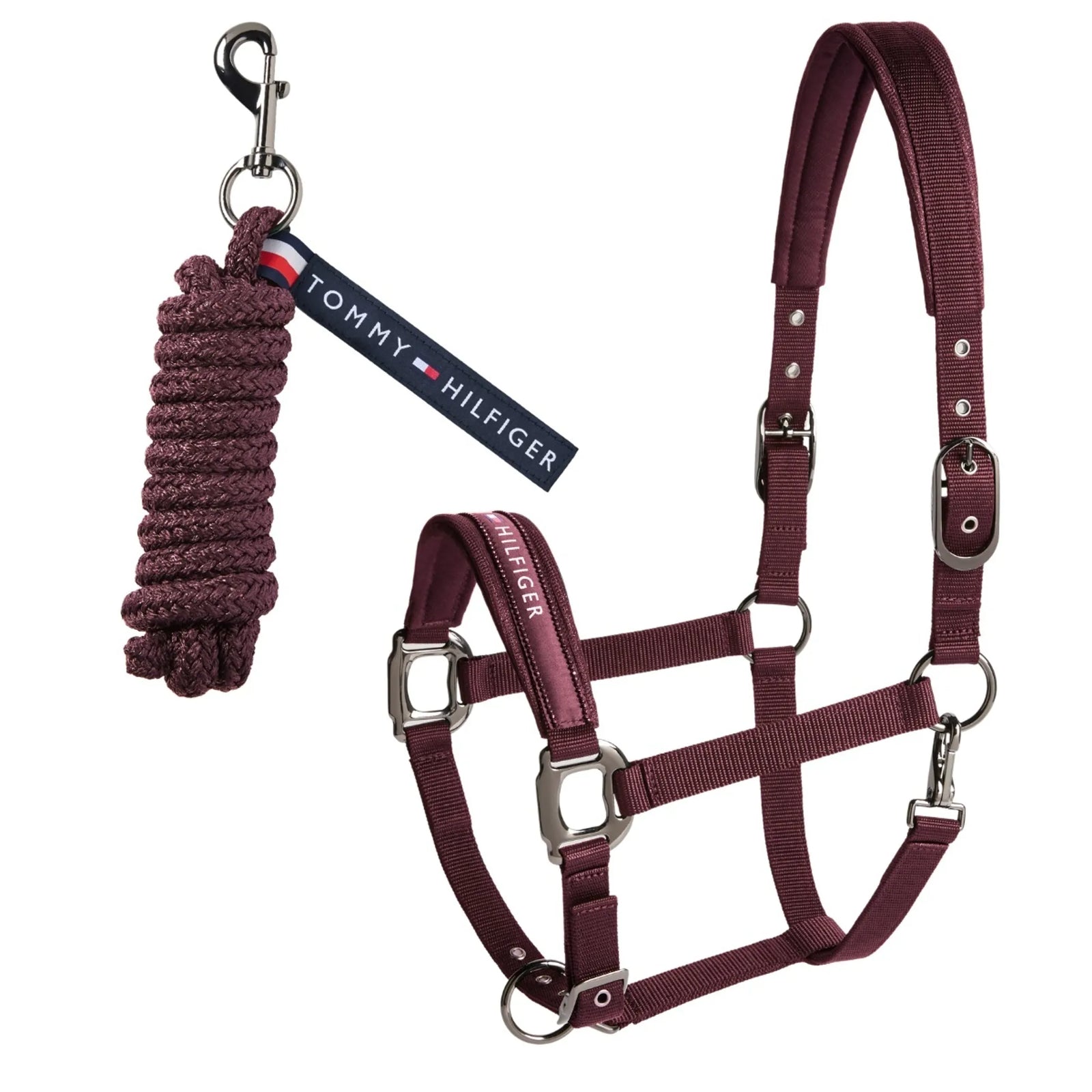 Tommy Hilfiger Yale Shine Set Halter and Lead Rope
