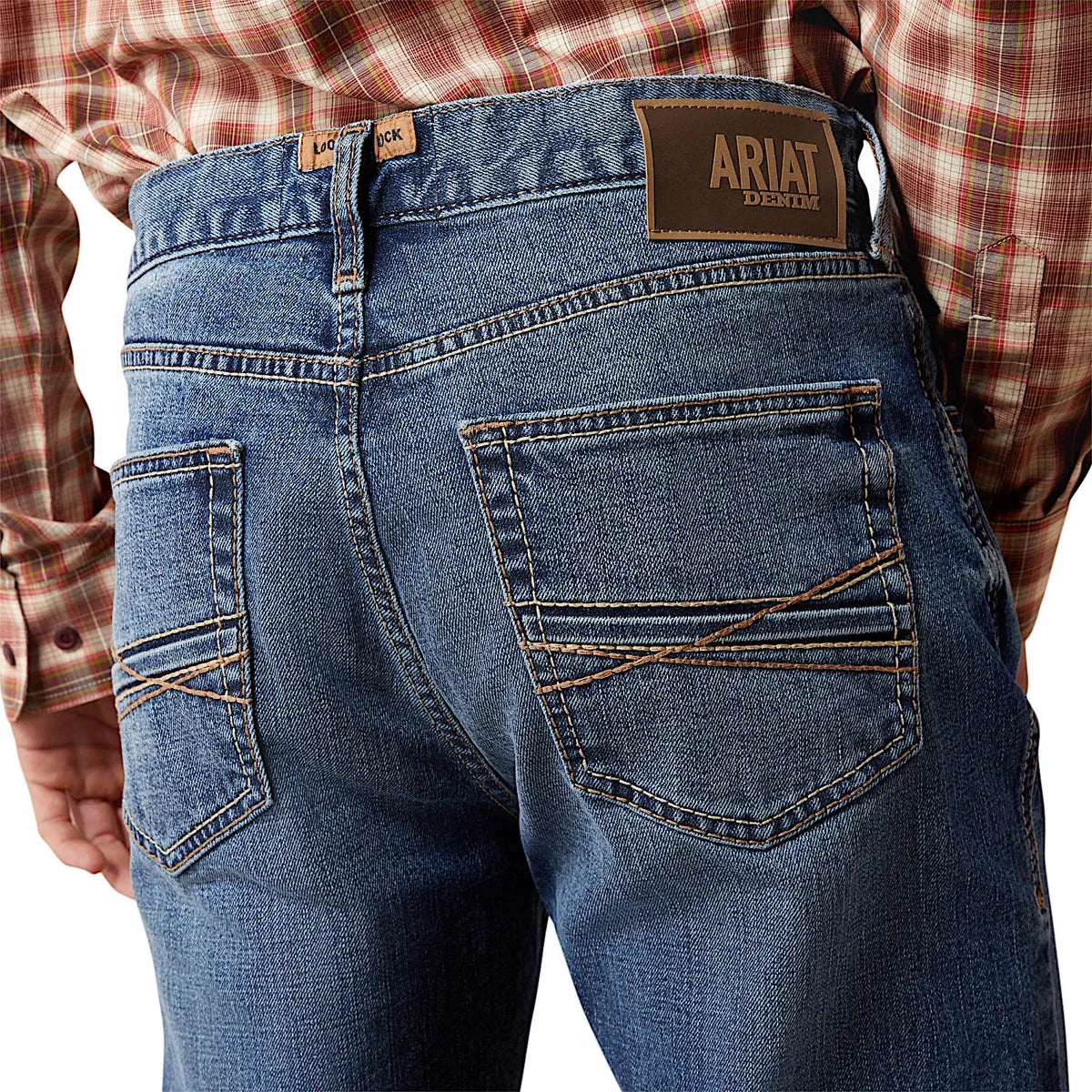 Ariat Mens M7 High Rise Straight Jean - Rebel Livermore