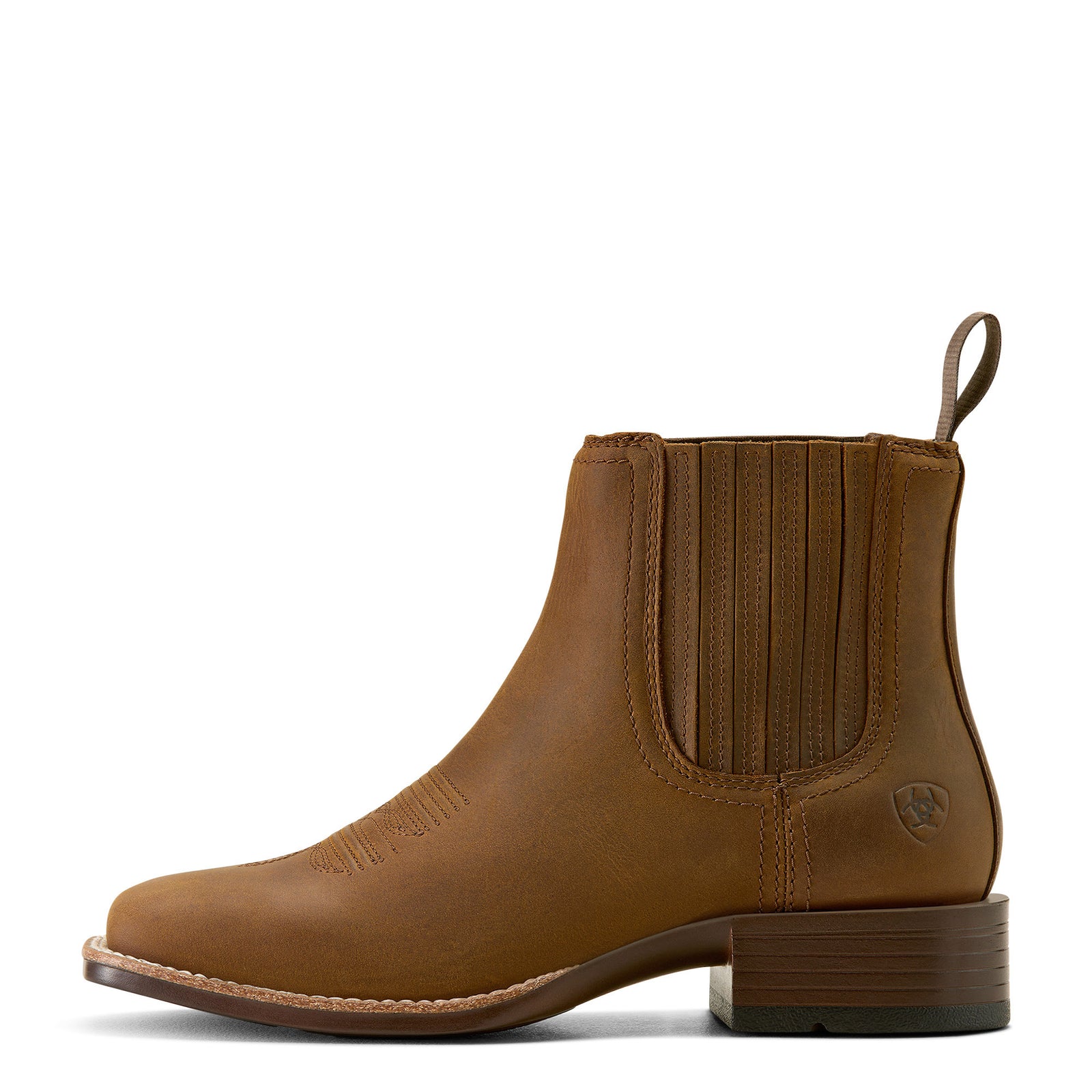 Ariat Wms Booker Chelsea Distressed Brown