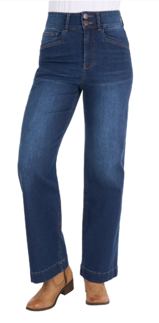 Wrangler Wmns Chloe Hi Rise Jean 34 Leg