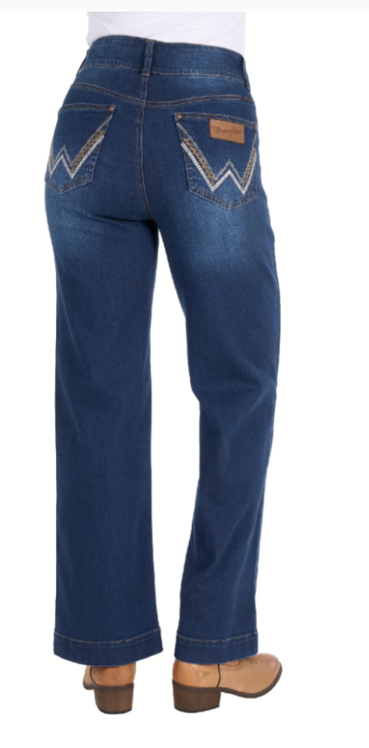Wrangler Wmns Chloe Hi Rise Jean 34 Leg