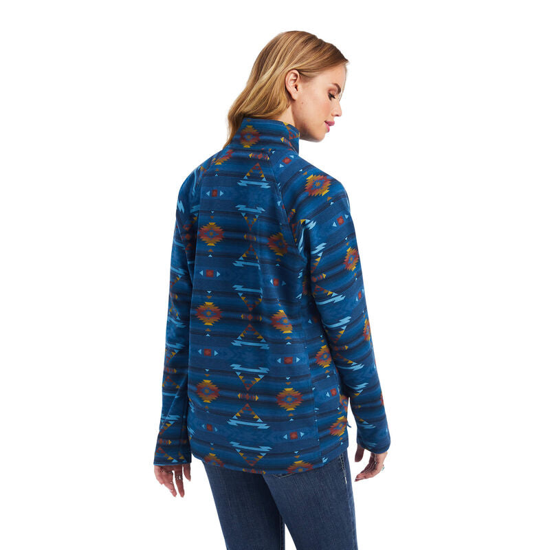 Ariat Wms Real Comfort Sweatshirt Juniper Print
