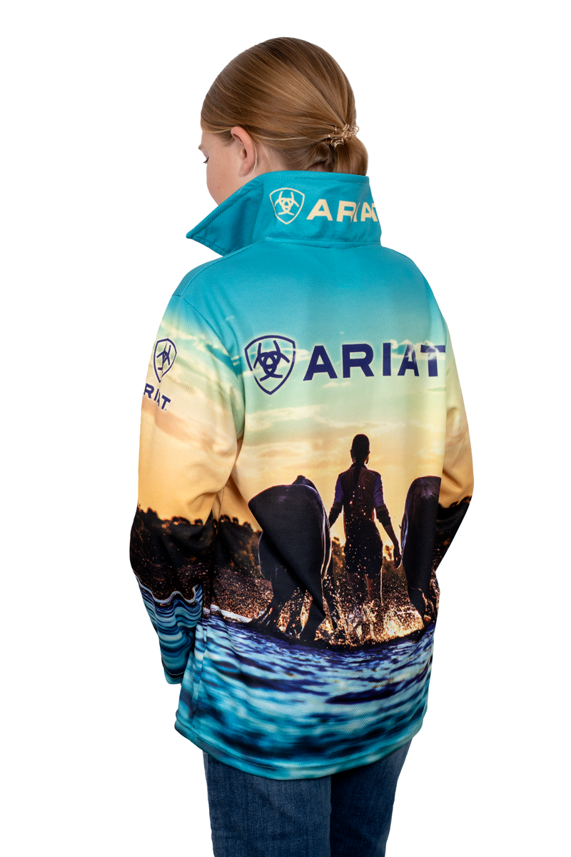 Ariat Gls Fishing Shirt Western Horses