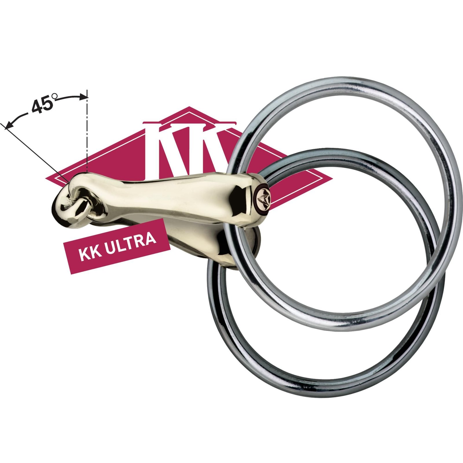 Sprenger Kk Ultra Bradoon, Sensog.12Mm W.55Mm St.St. Rg.