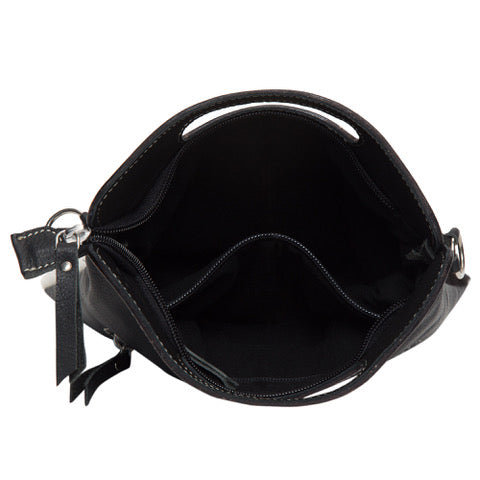 The Design Edge Cali Tooling Leather Sling Cowhide Bag