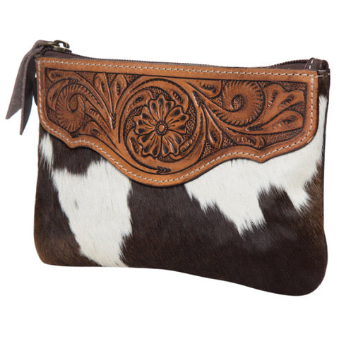 The Design Edge Tooling Cowhide Clutch